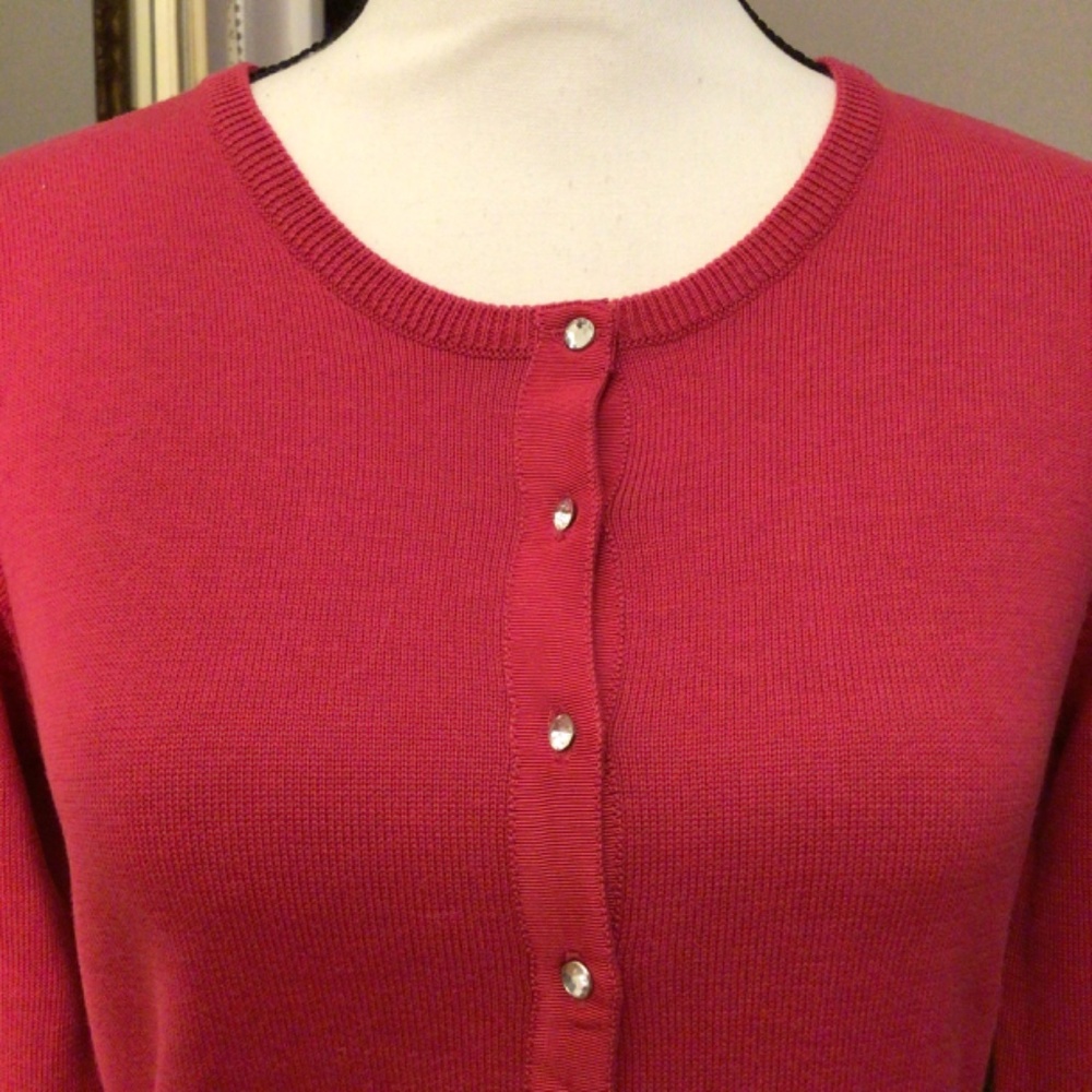 Knitted red sweater, NWOT - Picture 3 of 14